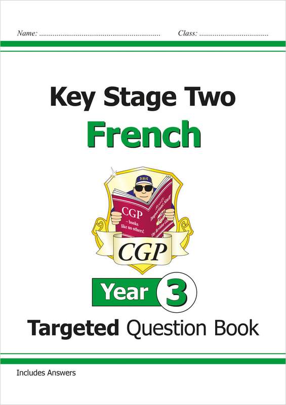 KS2 French Year 3 Targeted Question Book (with Free Online Audio) Main Image