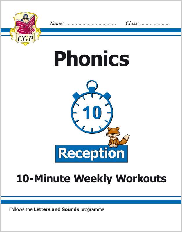 Reception English Phonics 10-Minute Weekly Workouts Main Image