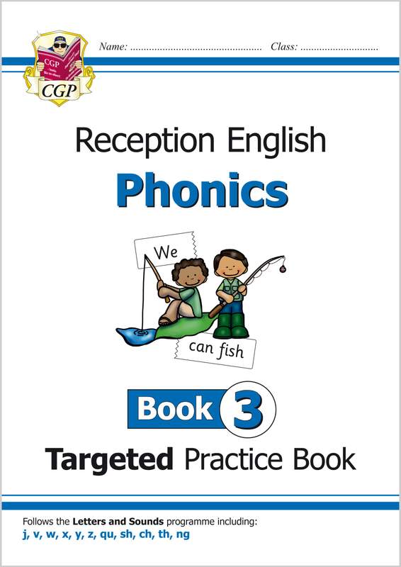 Reception Phonics Workbook Book 3 (Ages 4-5) Main Image