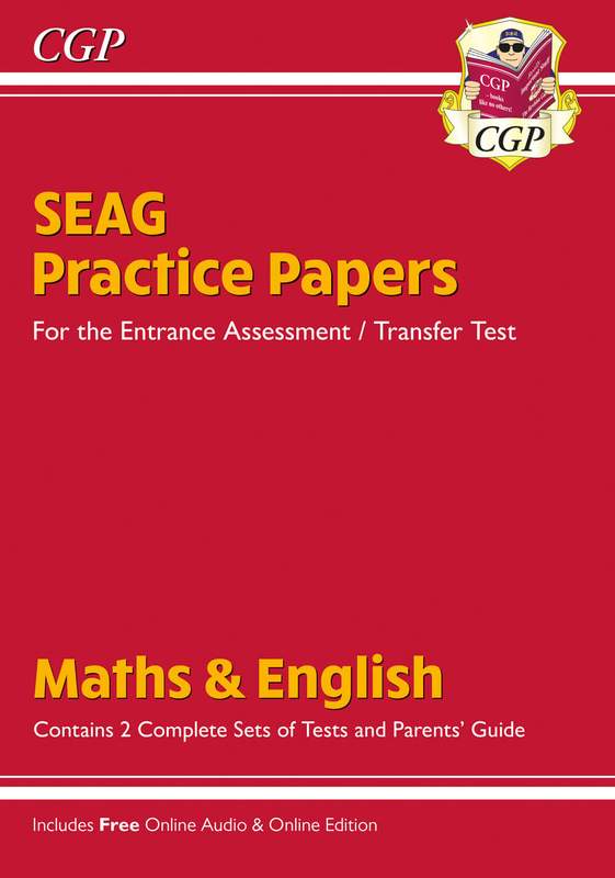 SEAG Entrance Assessment Practice Papers (with Parents' Guide & Online Edition) Main Image
