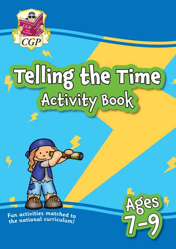 Telling the Time Activity Book for Ages 7-9 Main Image