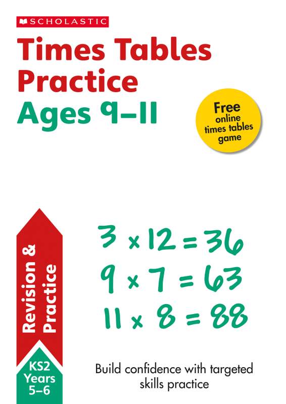 Times Tables Workbook (Ages 9-11) Main Image