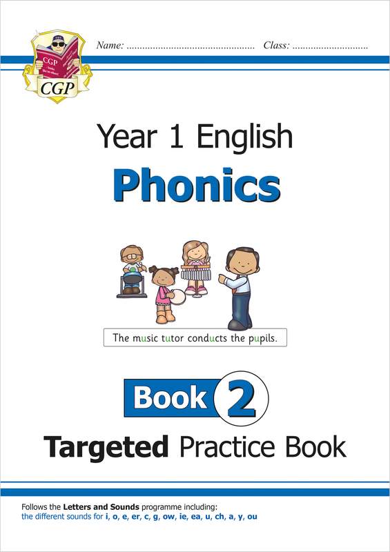 Year 1 Phonics Workbook Book 2 (Ages 5-6) Main Image