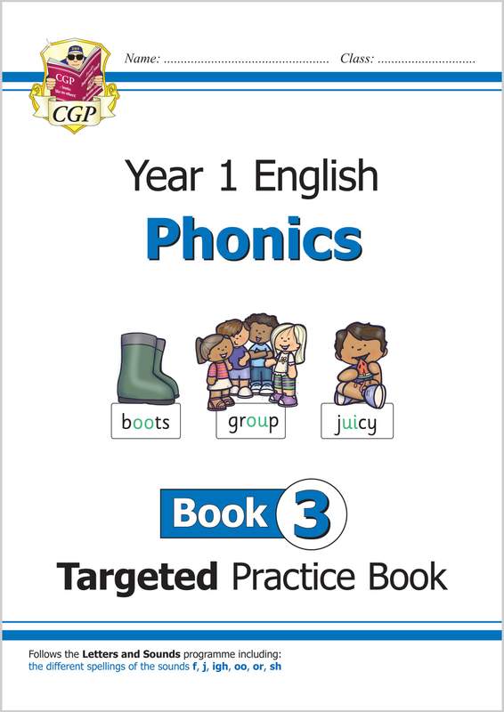 Year 1 Phonics Workbook Book 3 (Ages 5-6) Main Image