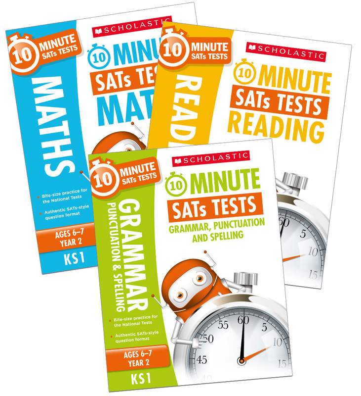 KS1 SATs 10-Minute Tests Pack (Ages 6-7) Main Image