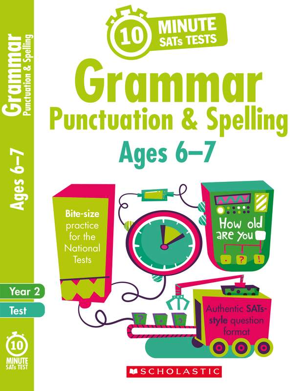 Year 2 SPaG 10-Minute SATs Tests (Ages 6-7) Main Image