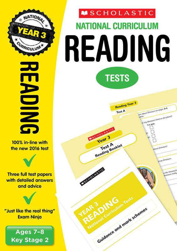 Year 3 Reading SATs Practice Papers (Ages 7-8) Main Image