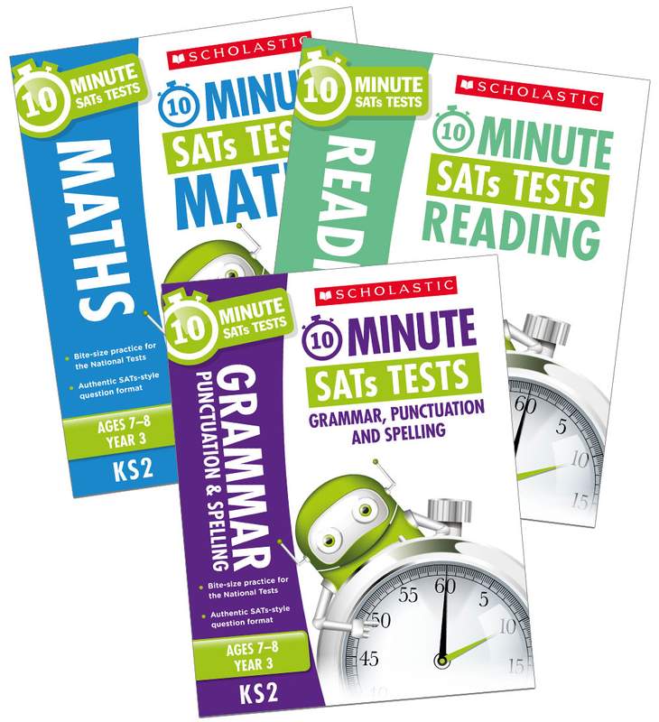 Year 3 SATs 10-Minute Tests Pack (Ages 7-8) Main Image