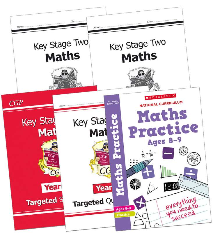 Year 4 Maths Study & Workbook Pack (Ages 8-9) Main Image