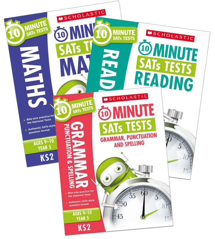 Year 5 SATs 10-Minute Tests Pack (Ages 9-10) Main Image