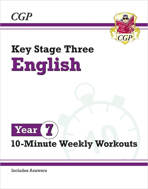 Year 7 English 10-Minute Weekly Workouts (Ages 11-12) Main Image