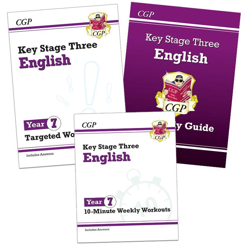 Year 7 English Study & Workbook Pack (Ages 11-12) Main Image