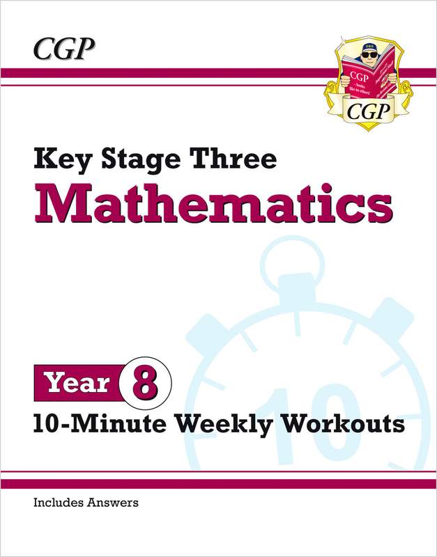 Year 8 Maths 10-Minute Weekly Workouts (Ages 12-13) Main Image