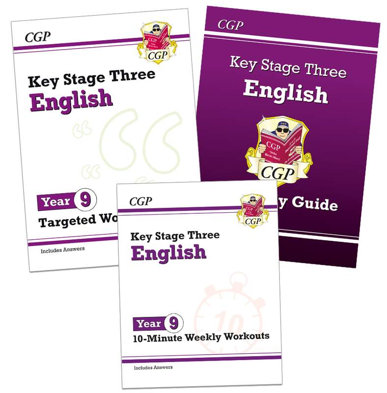 Year 9 English Study & Workbook Pack (Ages 13-14) Main Image