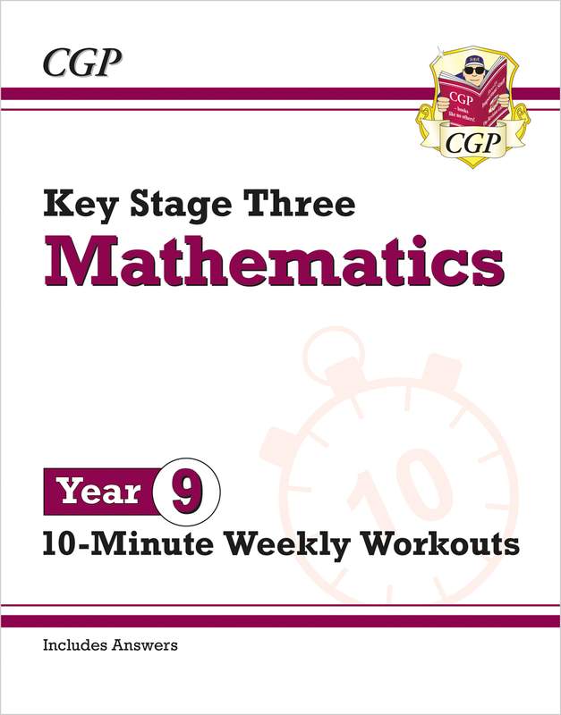 Year 9 Maths 10-Minute Weekly Workouts (Ages 13-14) Main Image