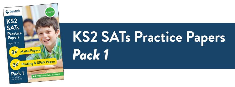KS2 SATs Practice Papers Pack 1 book cover