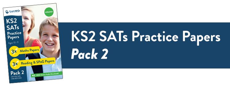 KS2 SATs Practice Papers Pack 2 book cover