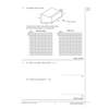A geometry question asks students to draw the side elevation and plan view of a prism