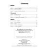 A table of contents listing Biology, Chemistry and Physics sections with page numbers