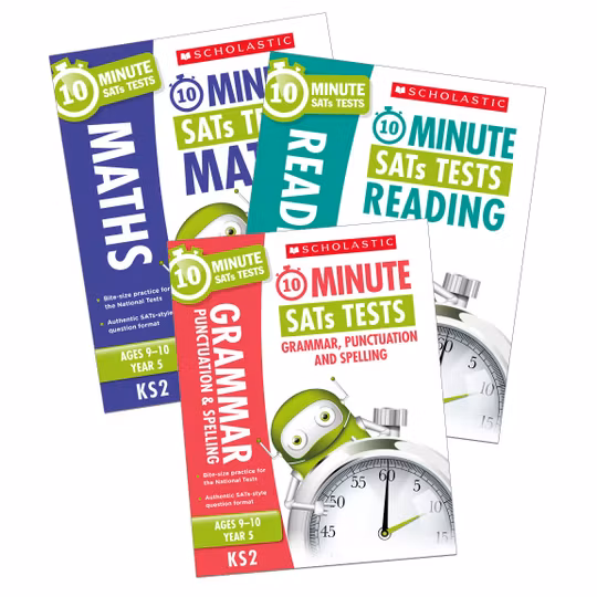 Year 5 SATs 10-Minute Tests Pack (Ages 9-10)
