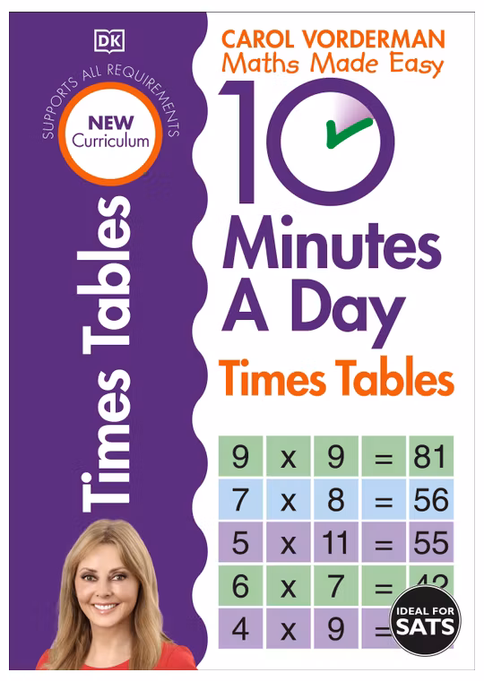 10 Minutes a Day Times Tables (Ages 7-11)