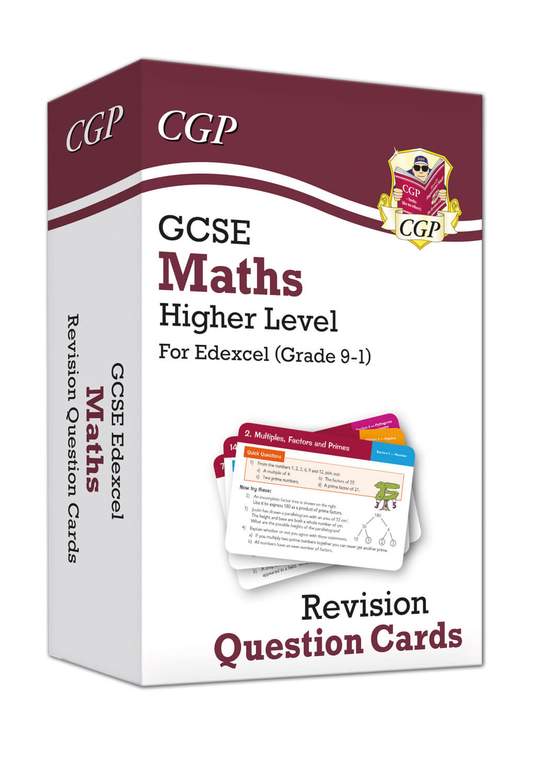 Edexcel GCSE Maths Revision Question Cards Higher (Ages 15-16)