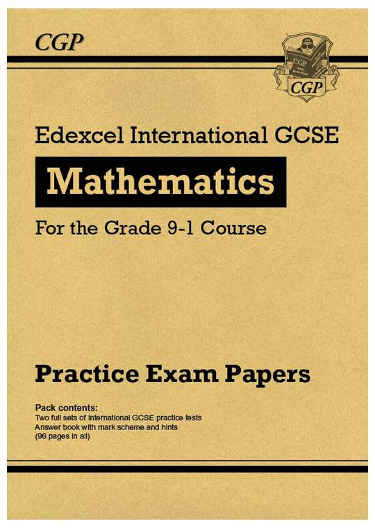 Edexcel International GCSE Maths Practice Papers: Higher