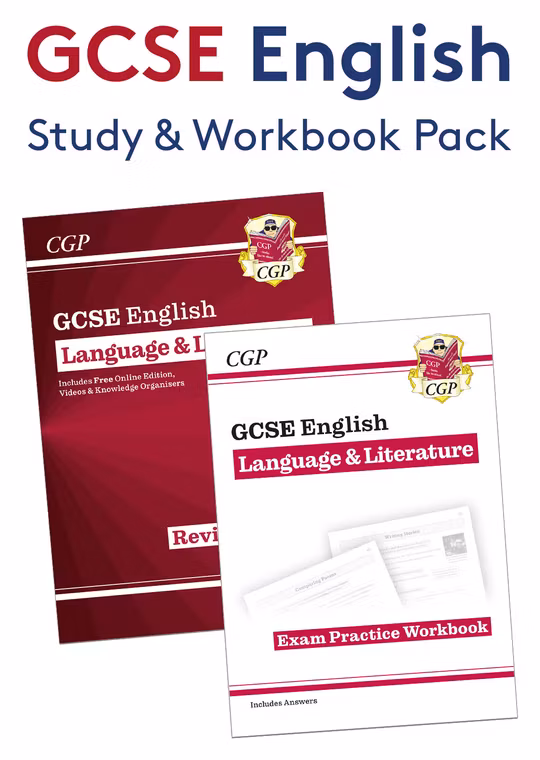 GCSE English Study & Workbook Pack (Ages 14-16)
