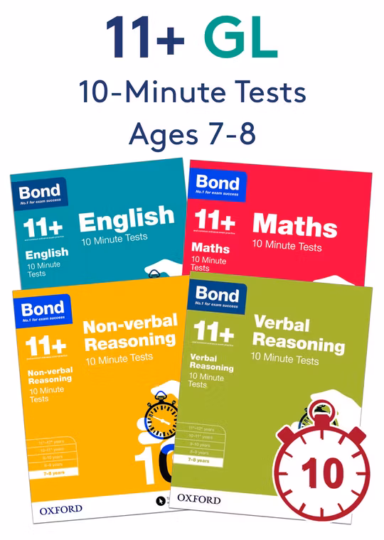 GL 11+ 10-Minute Tests Pack (Ages 7-8)