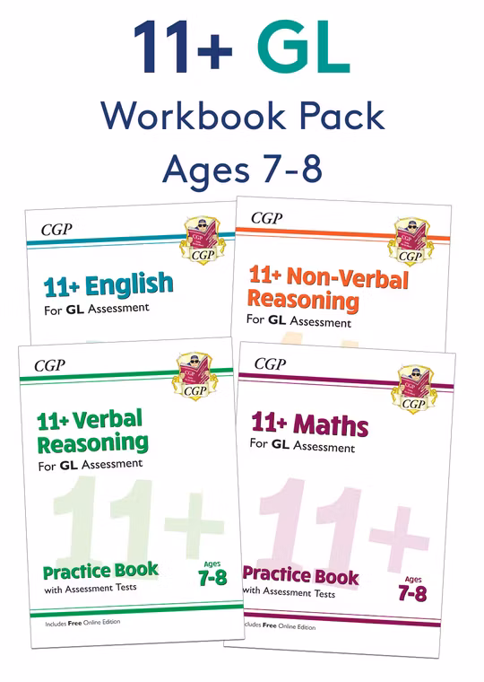 GL 11+ Workbook Pack (Ages 7-8)