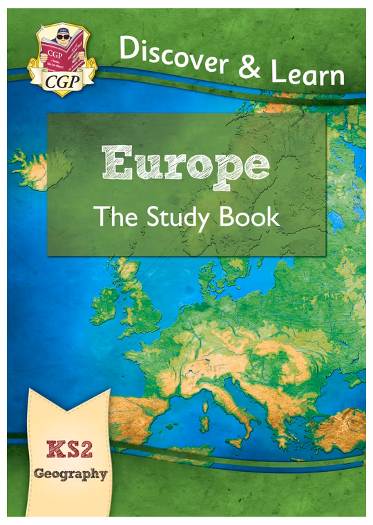 KS2 Geography Europe Study Book (Ages 7-11)