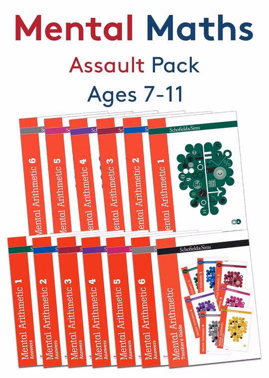 KS2 Mental Maths Assault Pack (Ages 7-11)