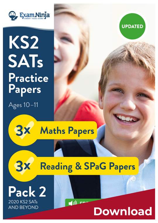KS2 SATs Practice Papers Pack 2 Download (Ages 10-11)