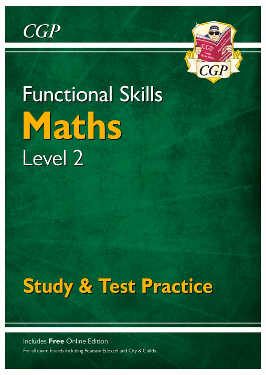 Functional Skills Maths Level 2 - Study & Test Practice