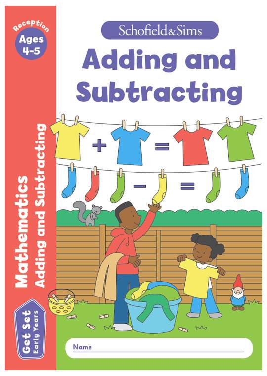 Reception Maths Adding & Subtracting Workbook (Ages 4-5)