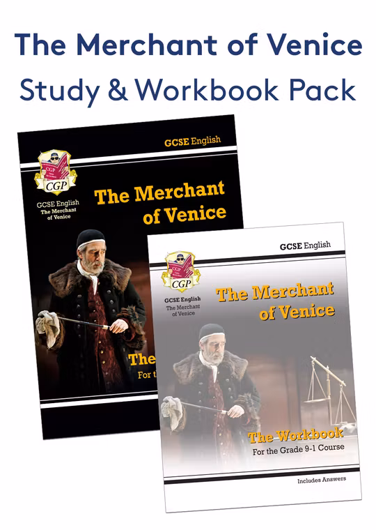 The Merchant of Venice Study & Workbook Pack (Ages 14-16)