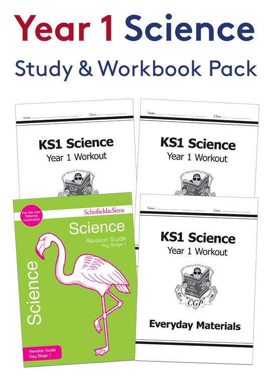 Year 1 Science Study & Workbook Pack (Ages 5-6)