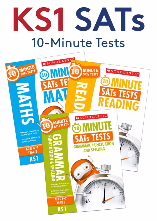 KS1 SATs 10-Minute Tests Pack (Ages 6-7)