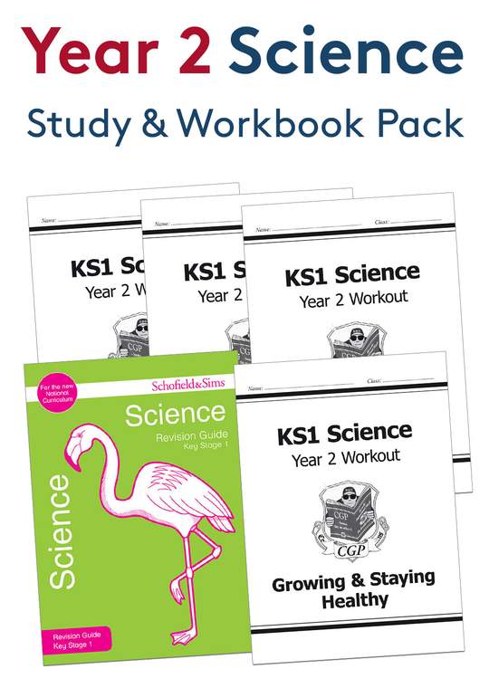 Year 2 Science Study & Workbook Pack (Ages 6-7)