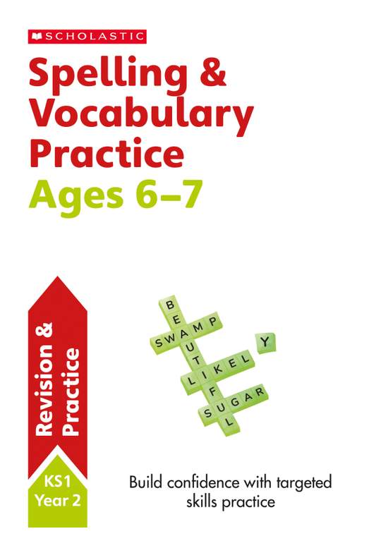 Year 2 Spelling & Vocabulary Workbook (Ages 6-7)