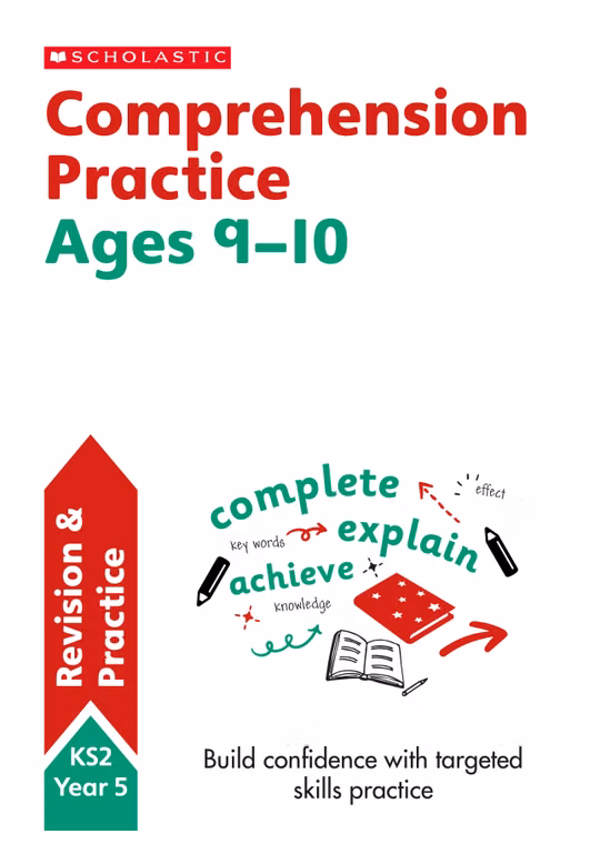 Year 5 Comprehension Workbook (Ages 9-10)