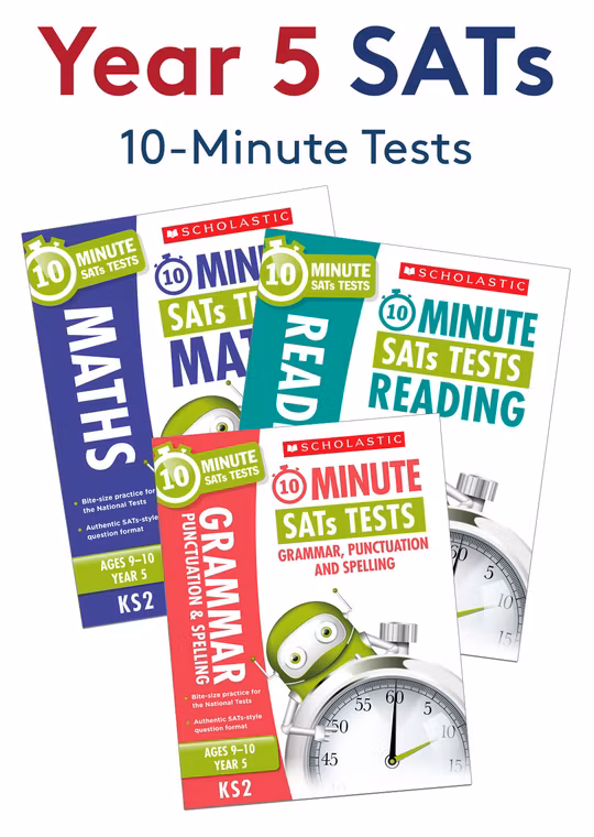 Year 5 SATs 10-Minute Tests Pack (Ages 9-10)
