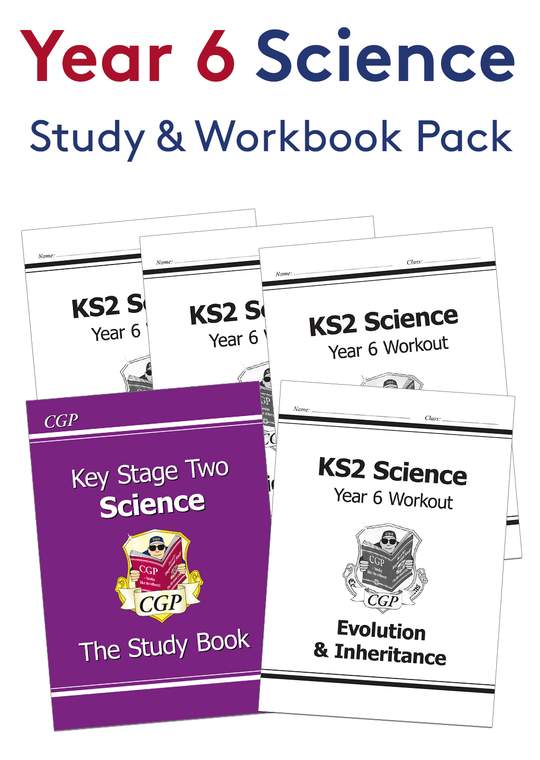 Year 6 Science Study & Workbook Pack (Ages 10-11)