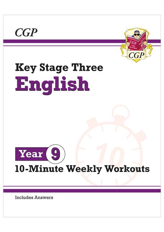 Year 9 English 10-Minute Weekly Workouts (Ages 13-14)