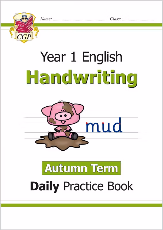 KS1 Handwriting Year 1 Daily Practice Book: Autumn Term Main Image