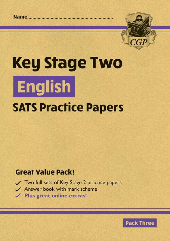 KS2 English SATS Practice Papers: Pack 3 - for the 2027 tests (with free Online Extras) Main Image