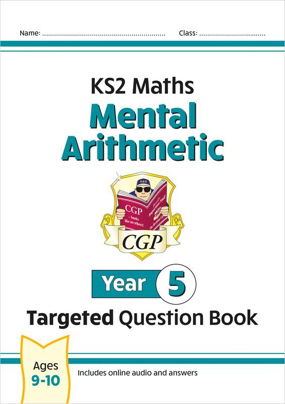 KS2 Maths Year 5 Mental Arithmetic Targeted Question Book (incl. Online Answers & Audio Tests) Main Image