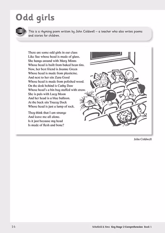 Sample of KS2 Comprehension Workbook Pack Ages 7-11 Schofield & Sims with Answers NEW ()