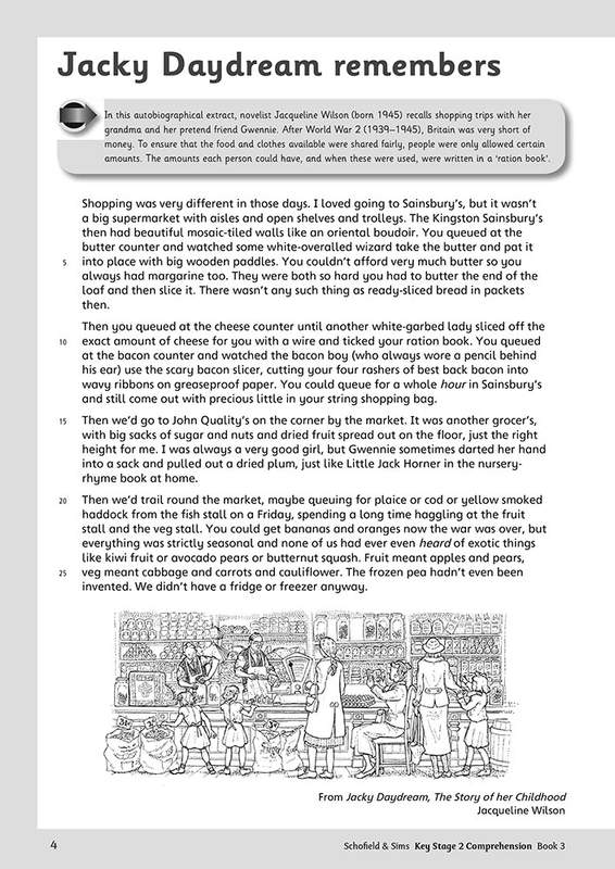 Sample of KS2 Comprehension Workbook Pack Ages 7-11 Schofield & Sims with Answers NEW ()