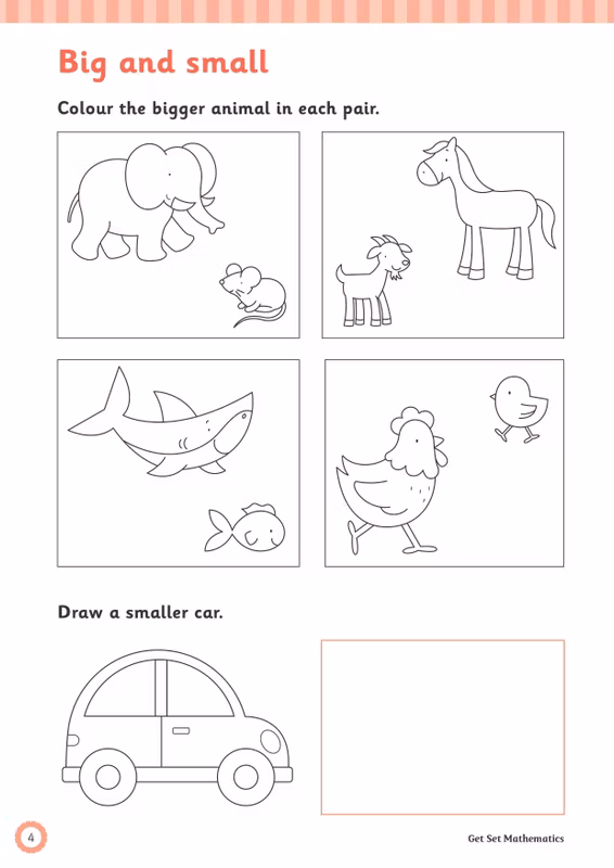 Sample of Reception Maths Workbook Pack Ages 4-5 CGP Schofield & Sims with Answers NEW ()